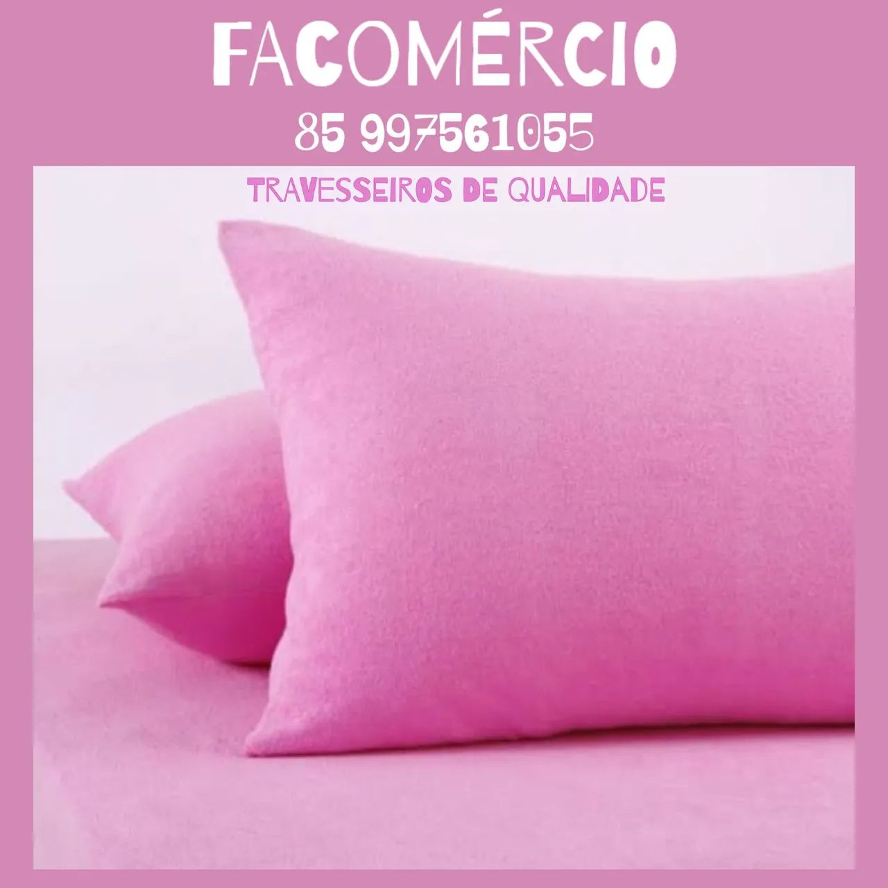 Travesseiros Macios de Fibra de Poliéster Siliconada - Percal 100% Poliéster - Foto 6