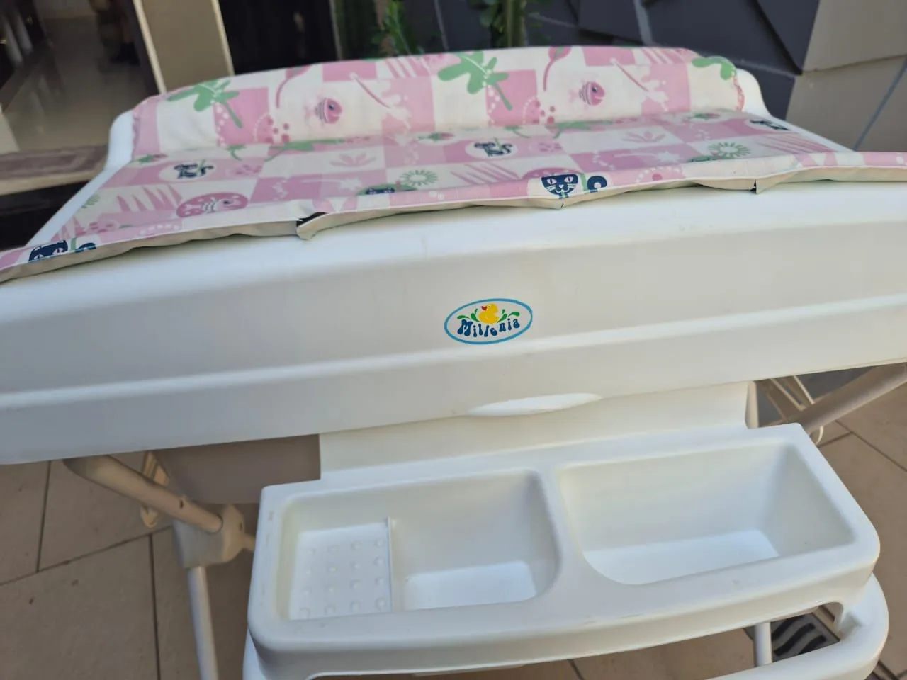 Trocador Infantil com Banheira Milenia
