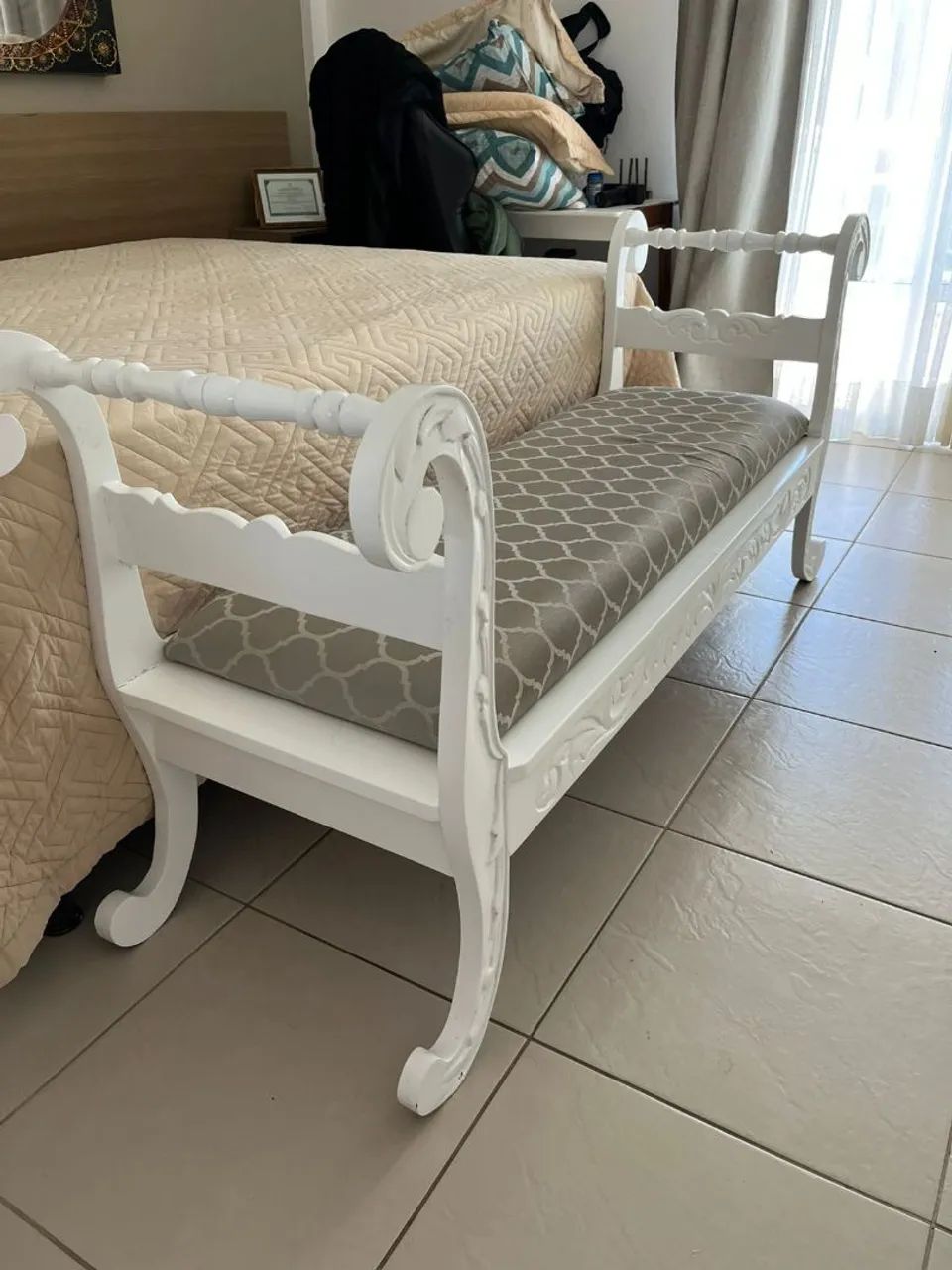 Recamier sofa antiga - Foto 5