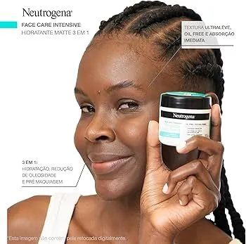 Neutrogena Hidratante Facial Matte 3 em 1 - Foto 3