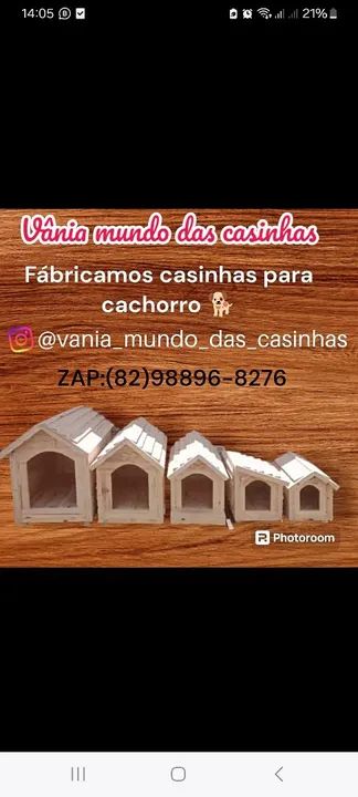 Fabricamos casinha de cachorro aparti de  - Foto 2