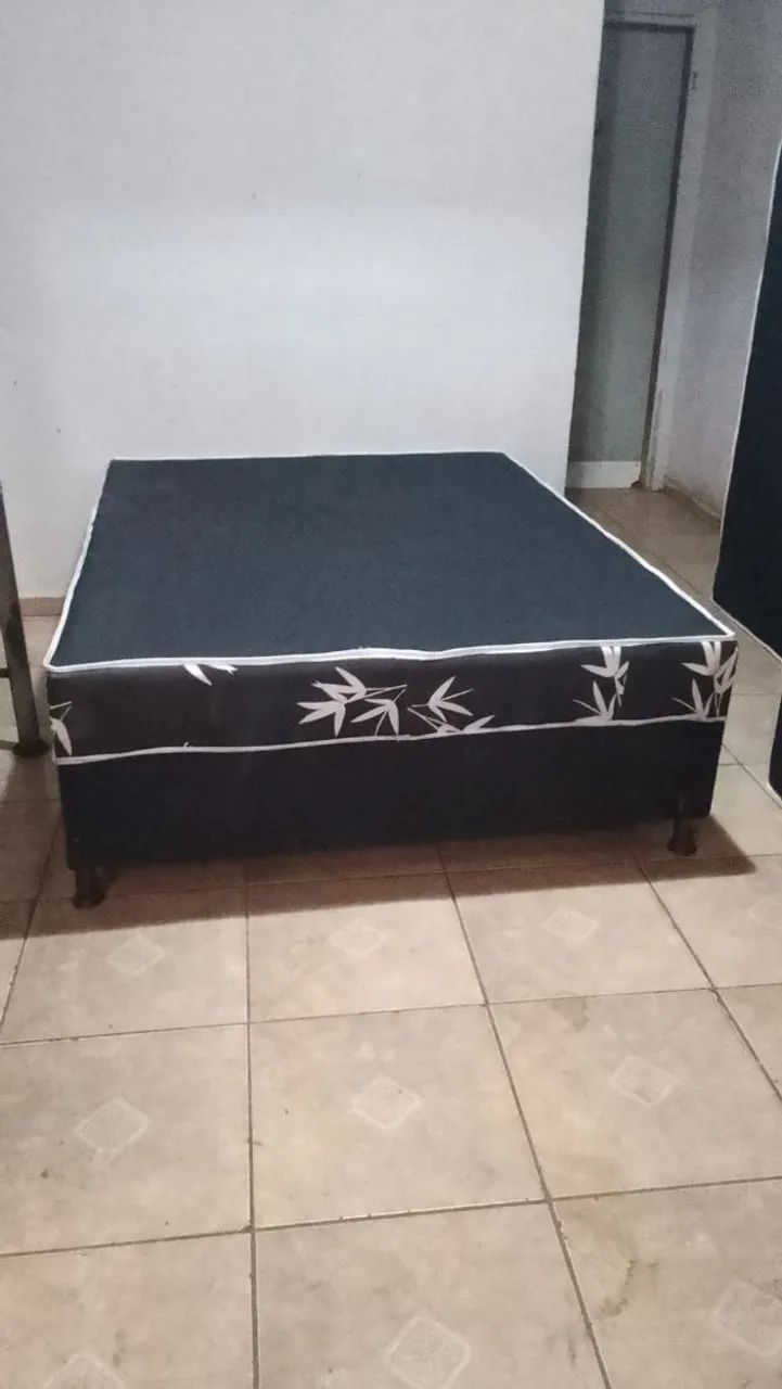 Cama box casal 1.88 x 1.38 