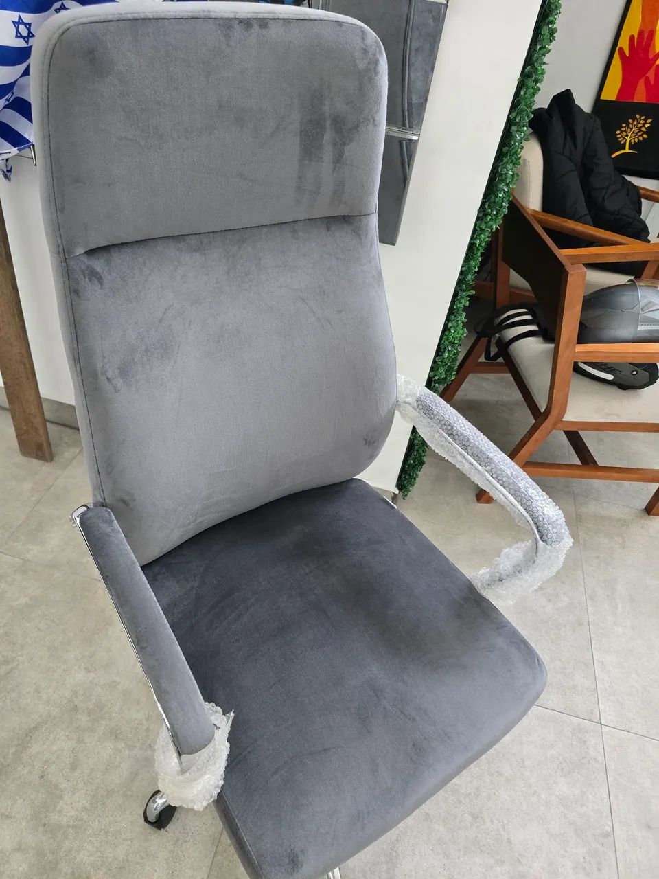 Cadeira de Escritório alta Danz - Conforto e Estilo - Foto 3