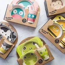 Kit de prato infantil (Honestidade e Qualidade Distribuidora JK Eletrônicos)