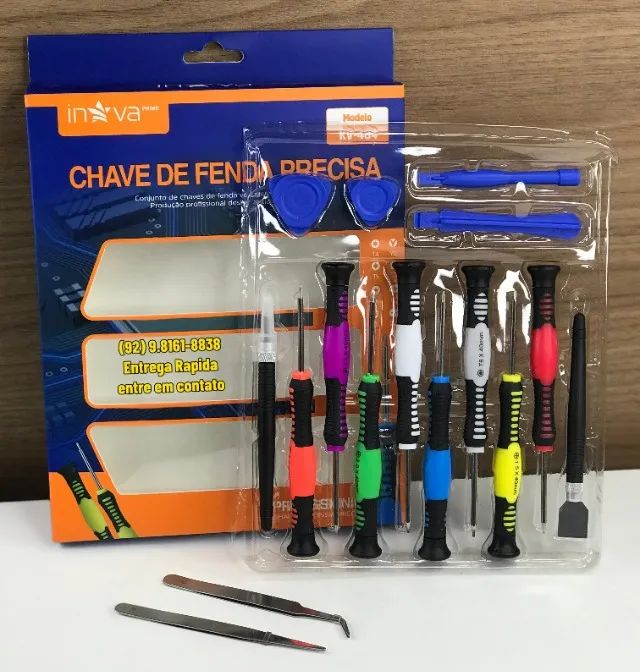 Kit de Chave de fenda para celulares universal - entregamos das 9 ate as 22 - Foto 3