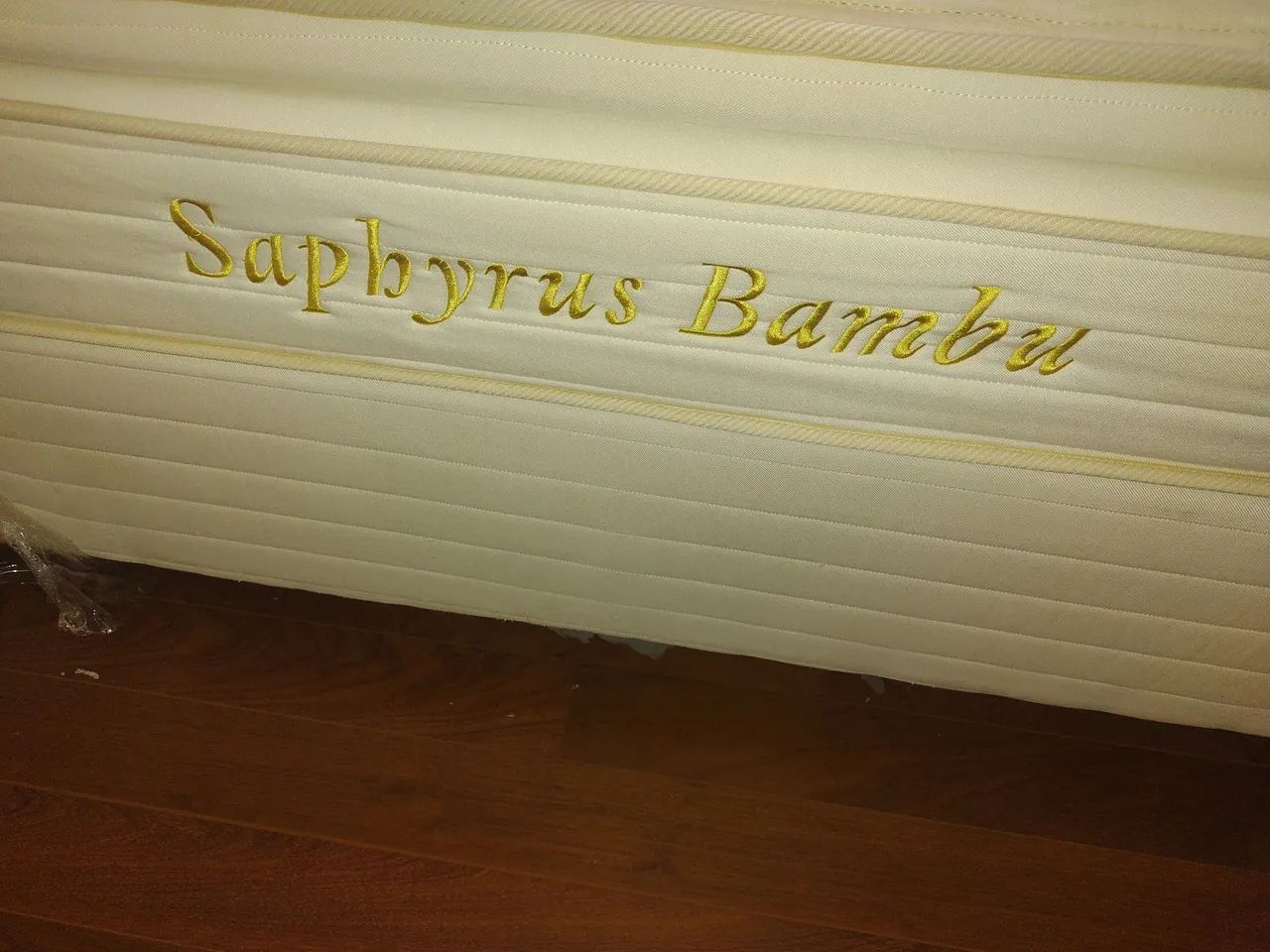 Cama box king Herval Saphyrus Bambu