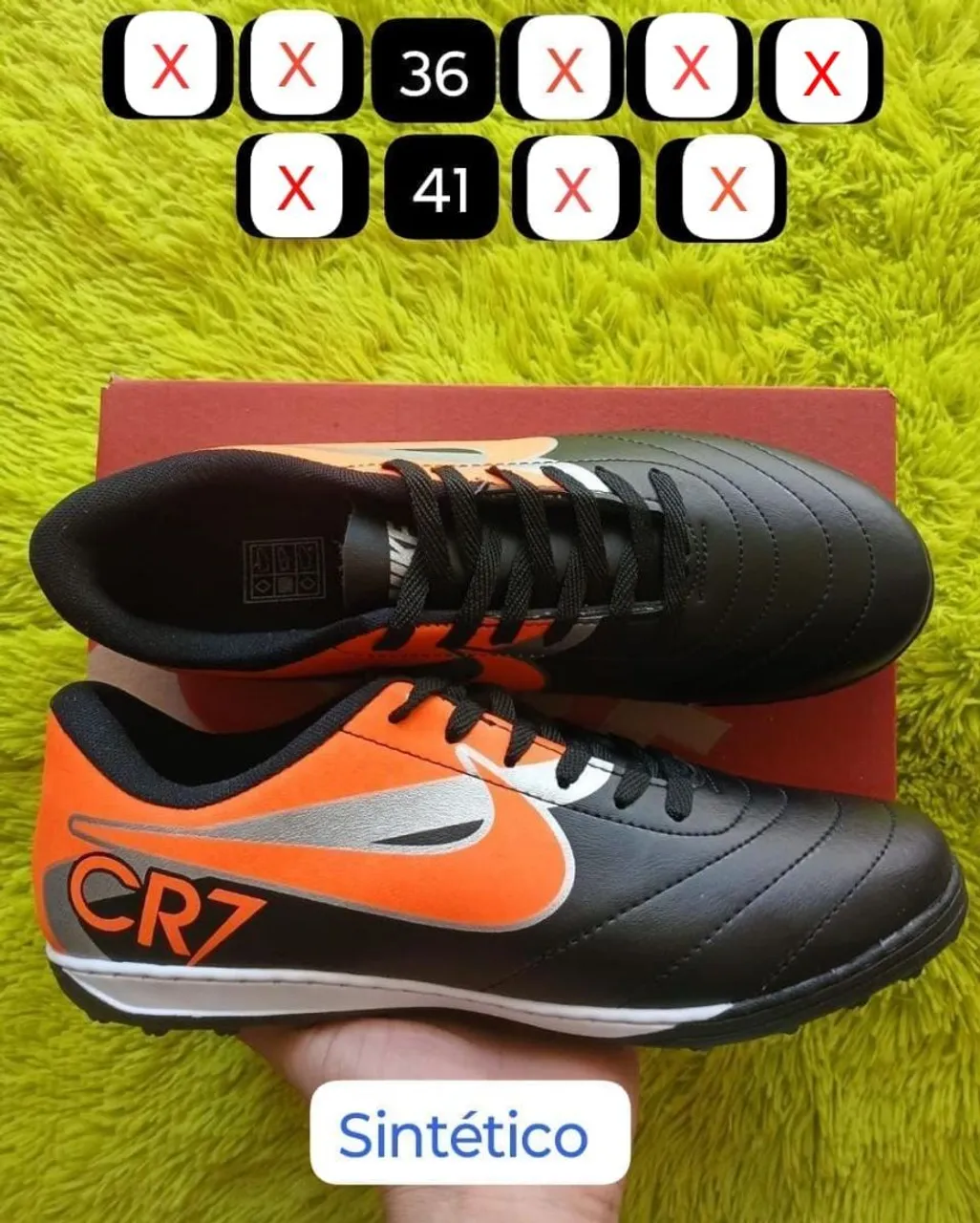 Chuteira Nike CR7 - Campo - Diversos Tamanhos