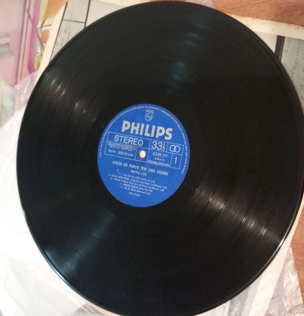 Lp Vinil Rita Lee e Tutti Frutti - Atrás do Porto tem uma cidade