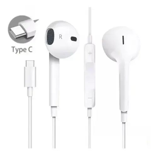 Fone De Ouvido Tipo C USB-c Som Alta Qualidade 