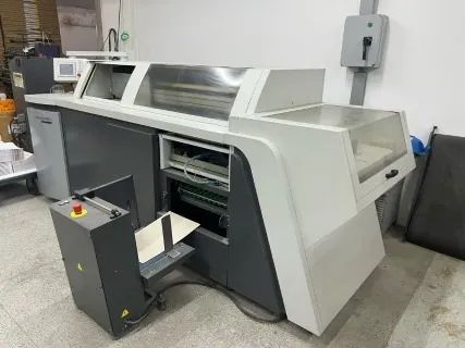 Encadernadora de clamp único Eurobind 600 Pur Ano 2008