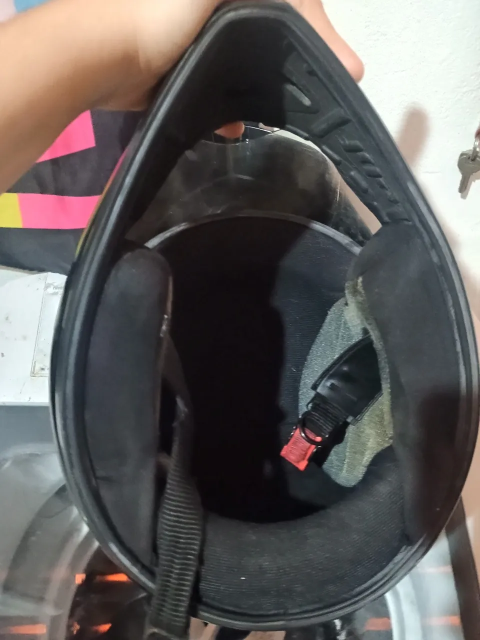 Capacete de motoqueiro