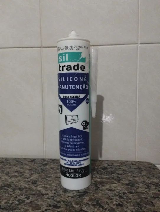 Silicone para Manutenção Sil Trade - Incolor 280g