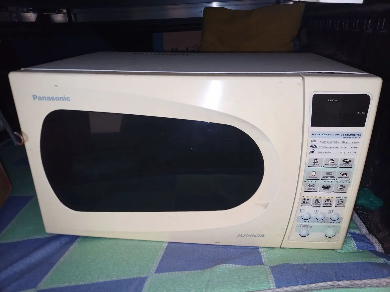 Microondas Panasonic - funcionando no estado.