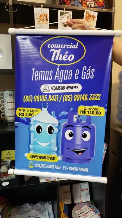 Banner para divulgar sua marca e serviços lona 