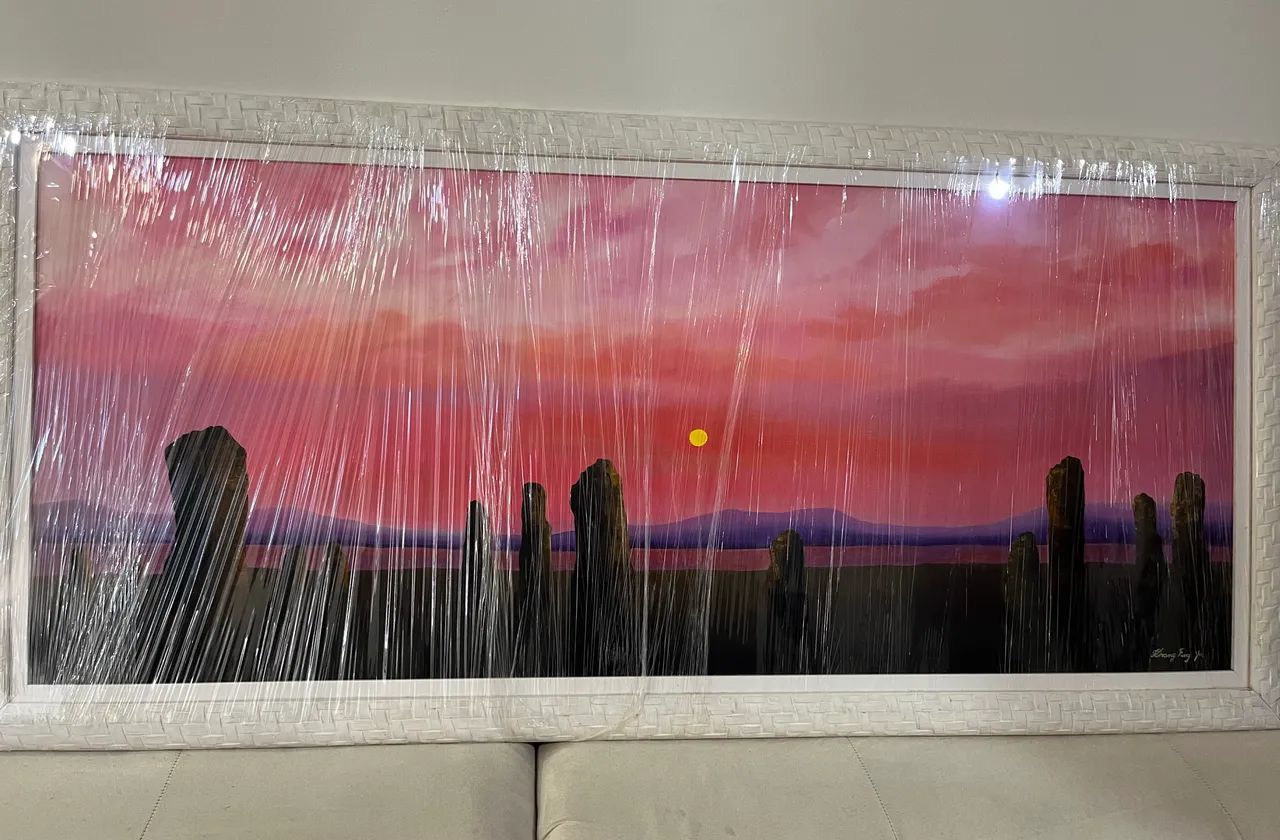 Quadro com pintura a oleo - Foto 4