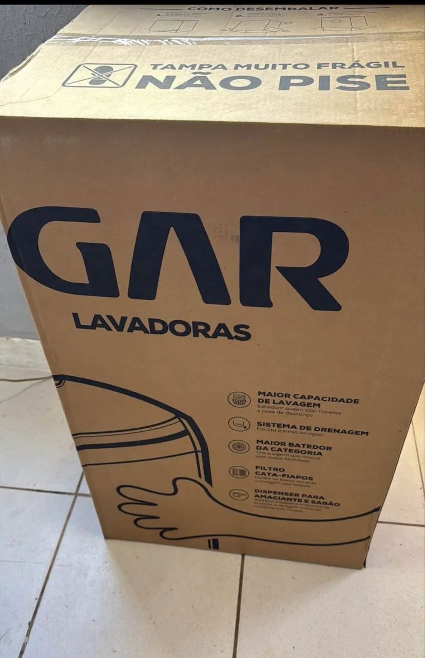 Lavadora Suggar 10kg nova