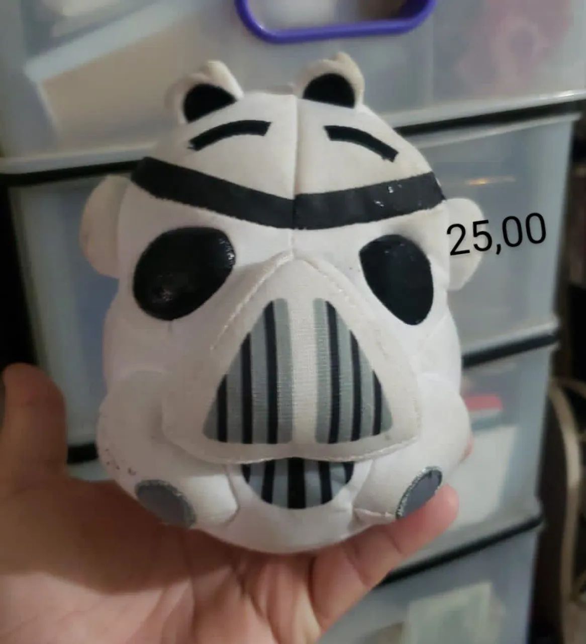 Boneco Angry Birds Star Wars Darth Vader