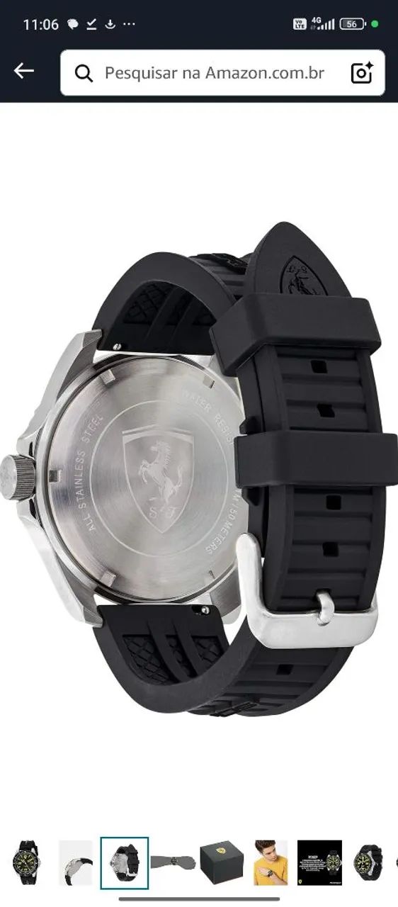 relógio Ferrari masculino - Foto 5