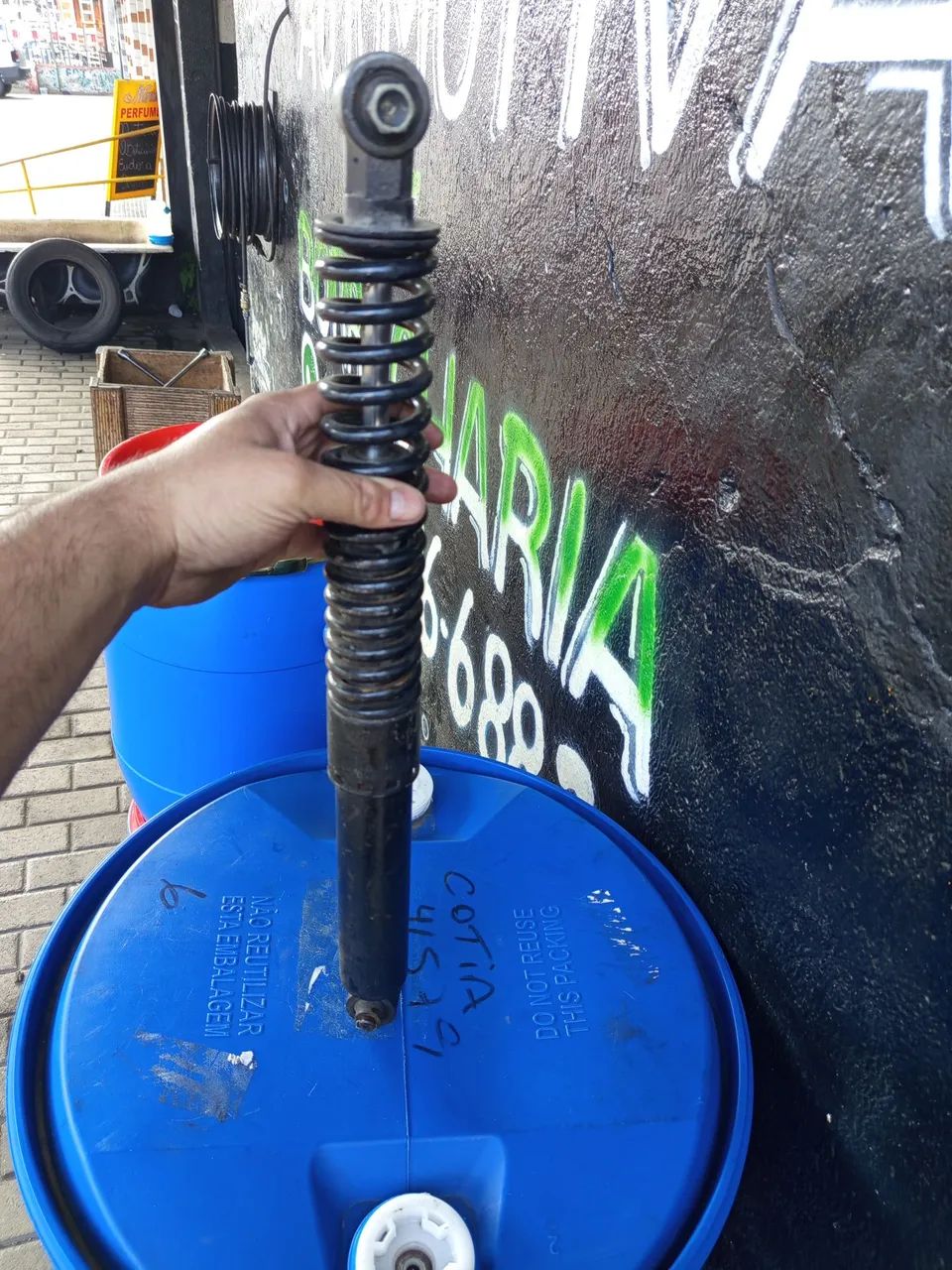 Amortecedor Traseiro Yamaha DT 180 - Foto 5