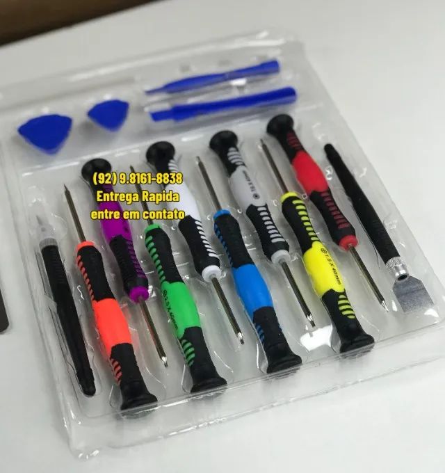 Kit de Chave de fenda para celulares universal - entregamos das 9 ate as 22