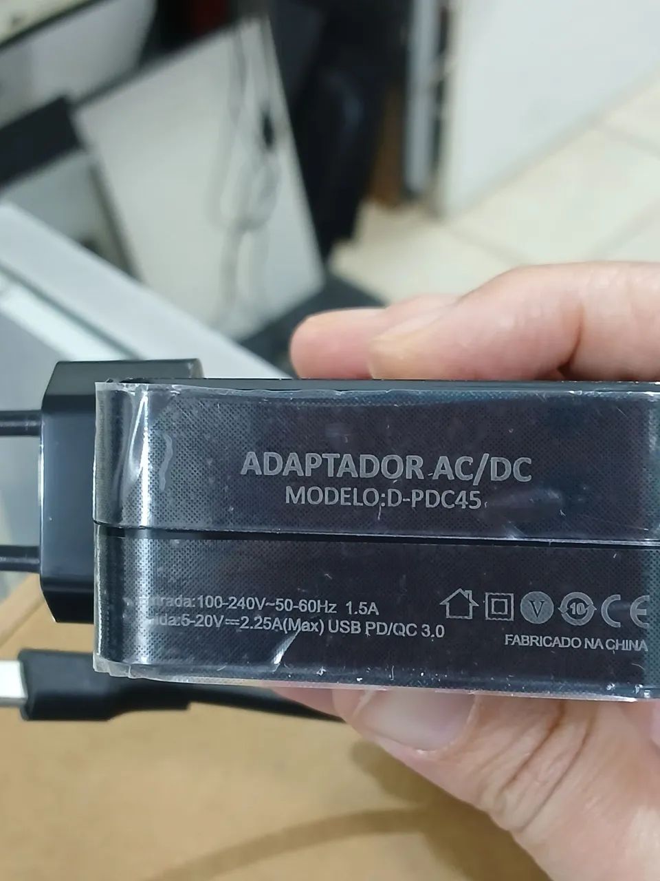 Carregador para notebook Tipo C - Foto 5