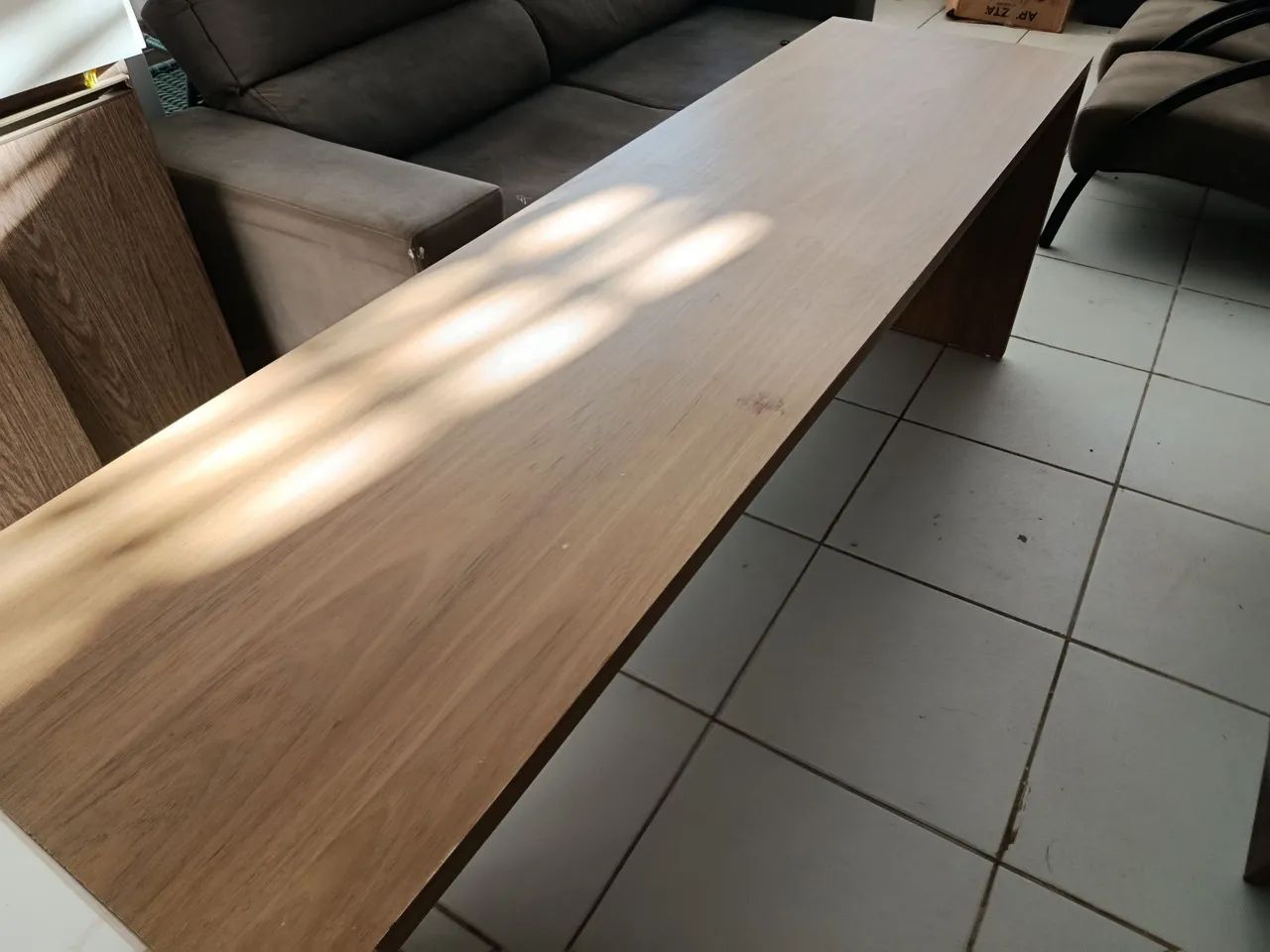Escrivaninha em MDF madeirado  - Foto 3