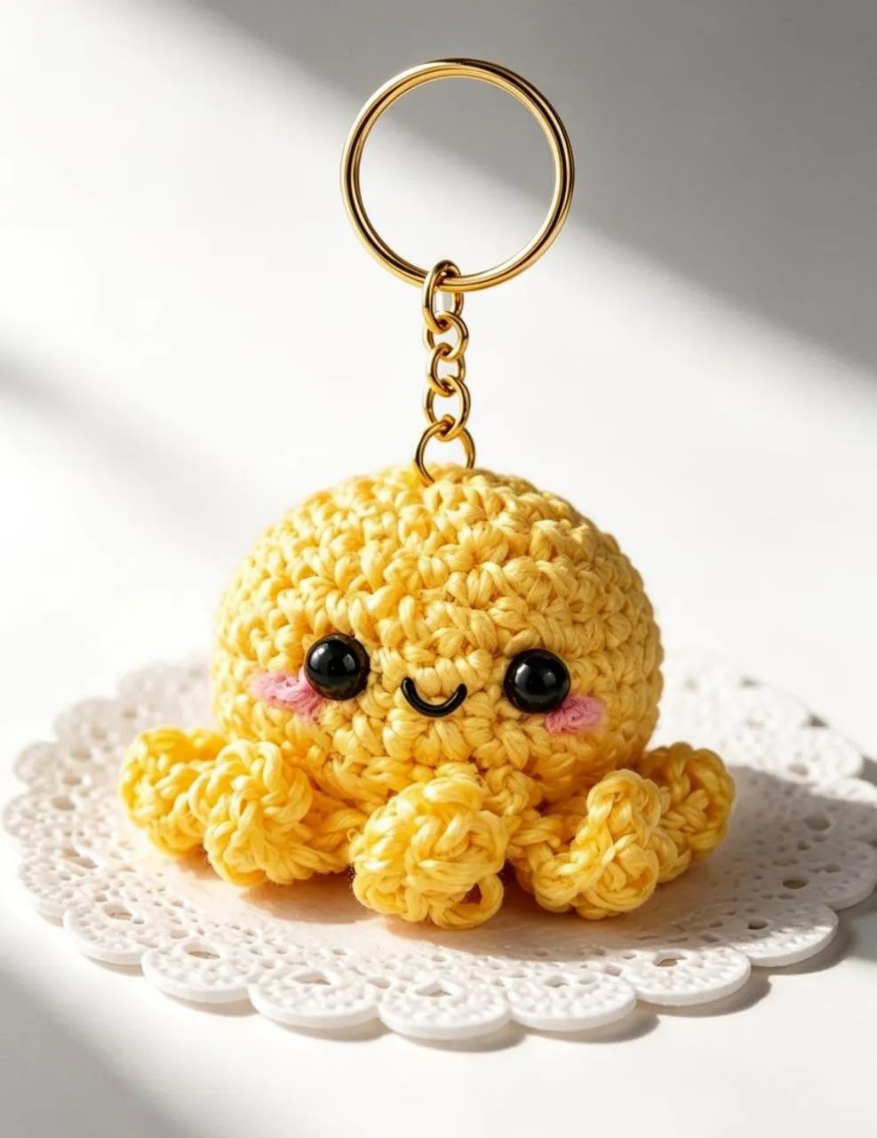 Chaveirinhos de crochê personalizados - Foto 5