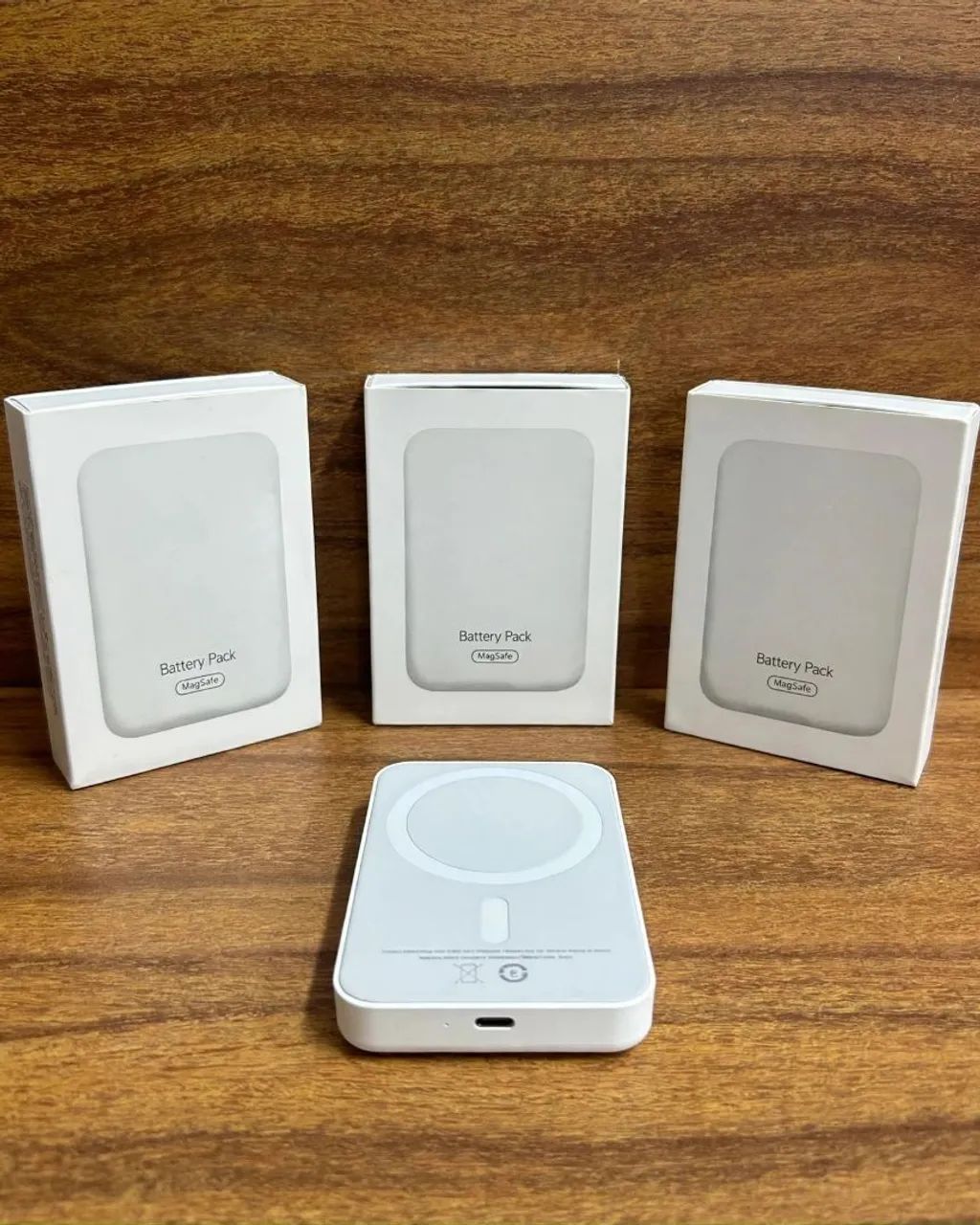 Power Bank 5.000 mAh com Carregamento Sem Fio para iPhone