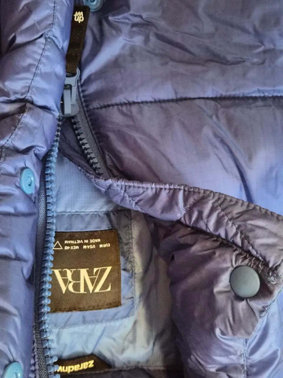 Casaco puffer inverno pesado Zara - Foto 3
