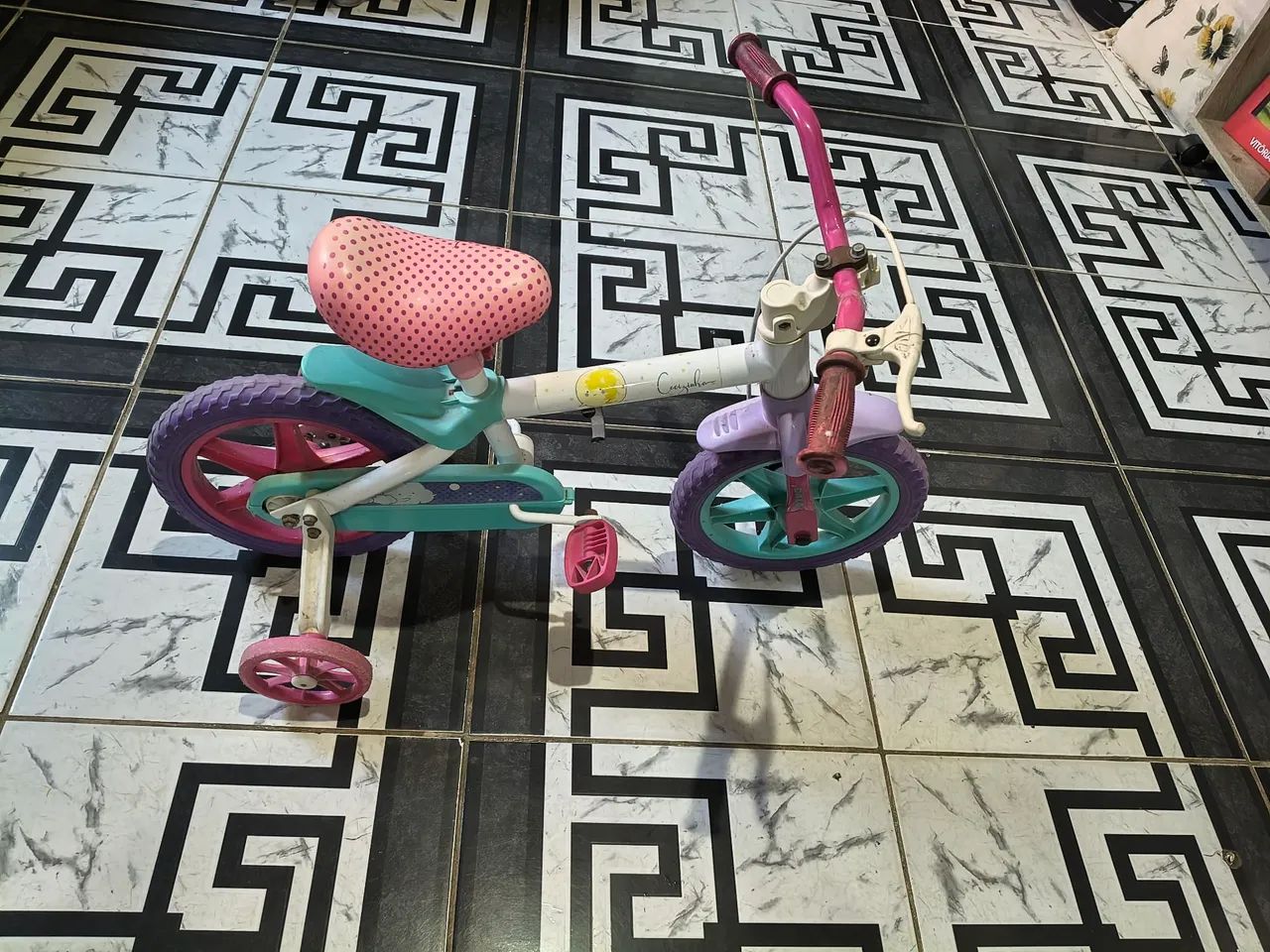 Bicicleta infantil cecisinha  - Foto 4