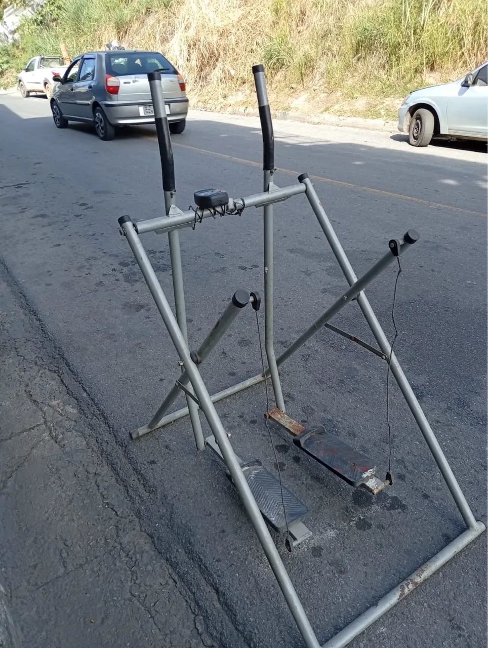 Simulador de caminhada com leitor