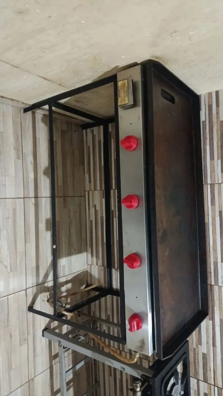 Chapa de aço para lanches  - Foto 3