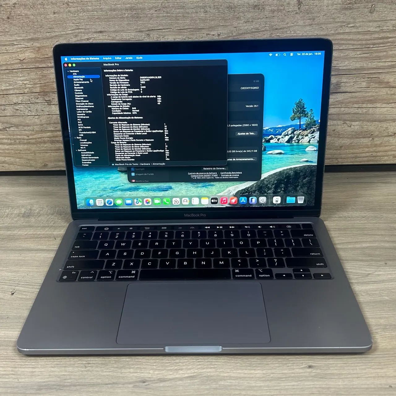 MacBook Pro M1 8Gb 256ssd