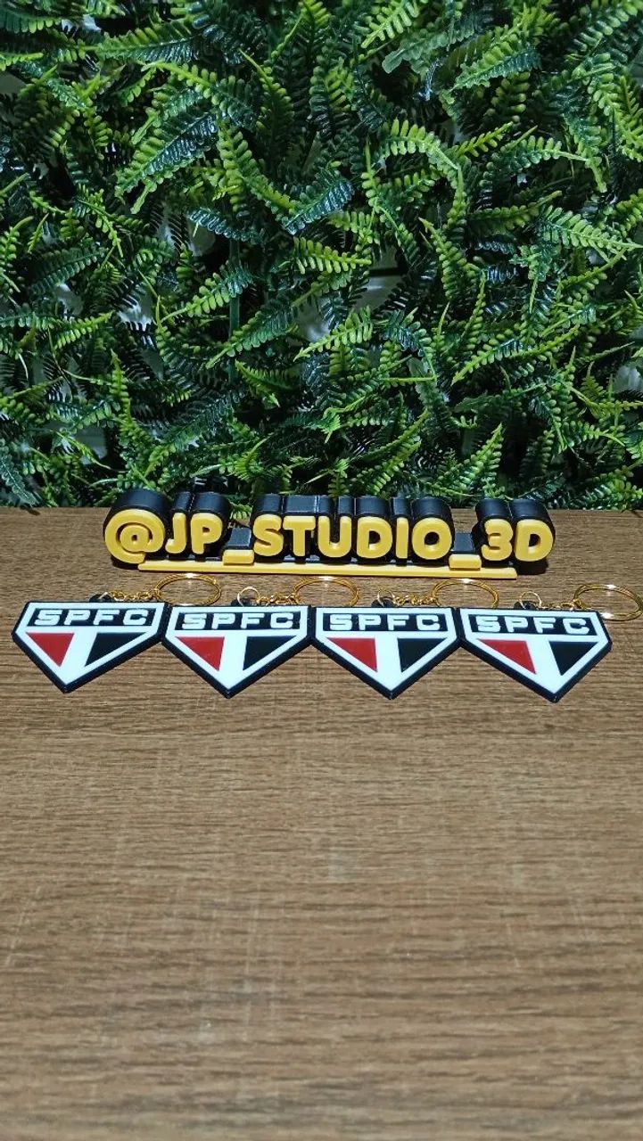 Kit 4 chaveiros do São Paulo FC - Foto 3