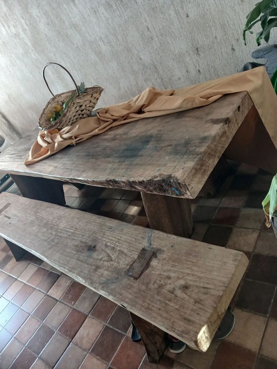 Vendo mesa madeira - Foto 2