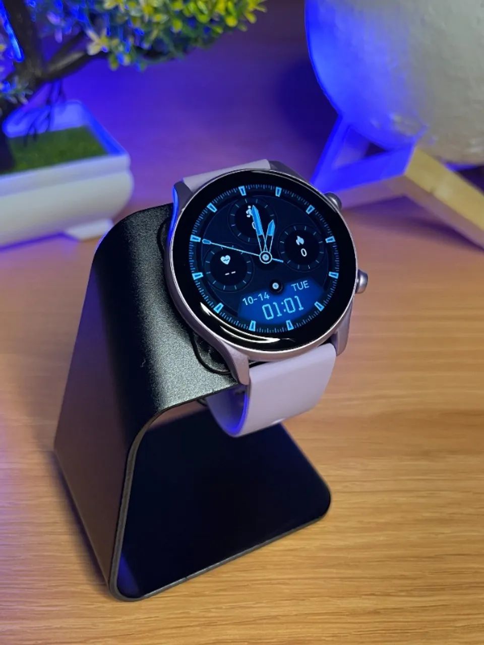 Relógio Digital Smartwatch Redondo  - Foto 3