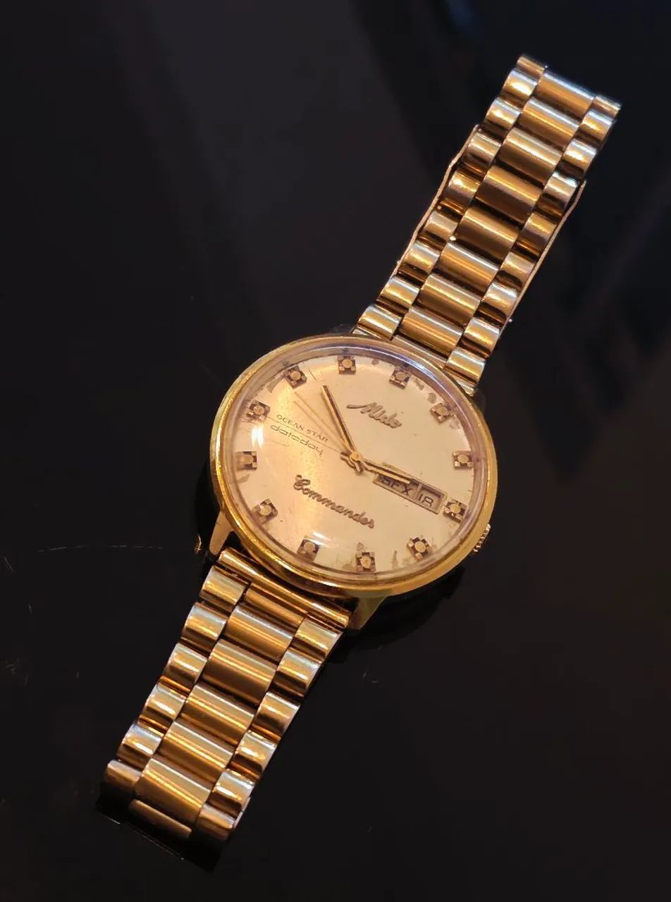 Relógio masculino suíço Mido Commander Ocean Star Datoday 38mm