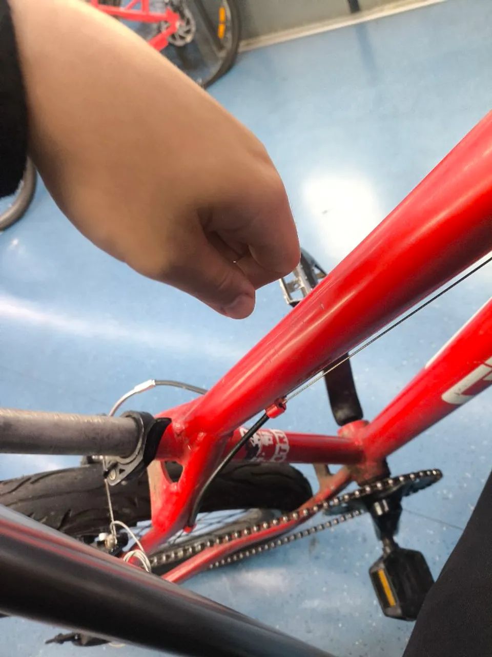 Bike Gios 4 trix vermelha