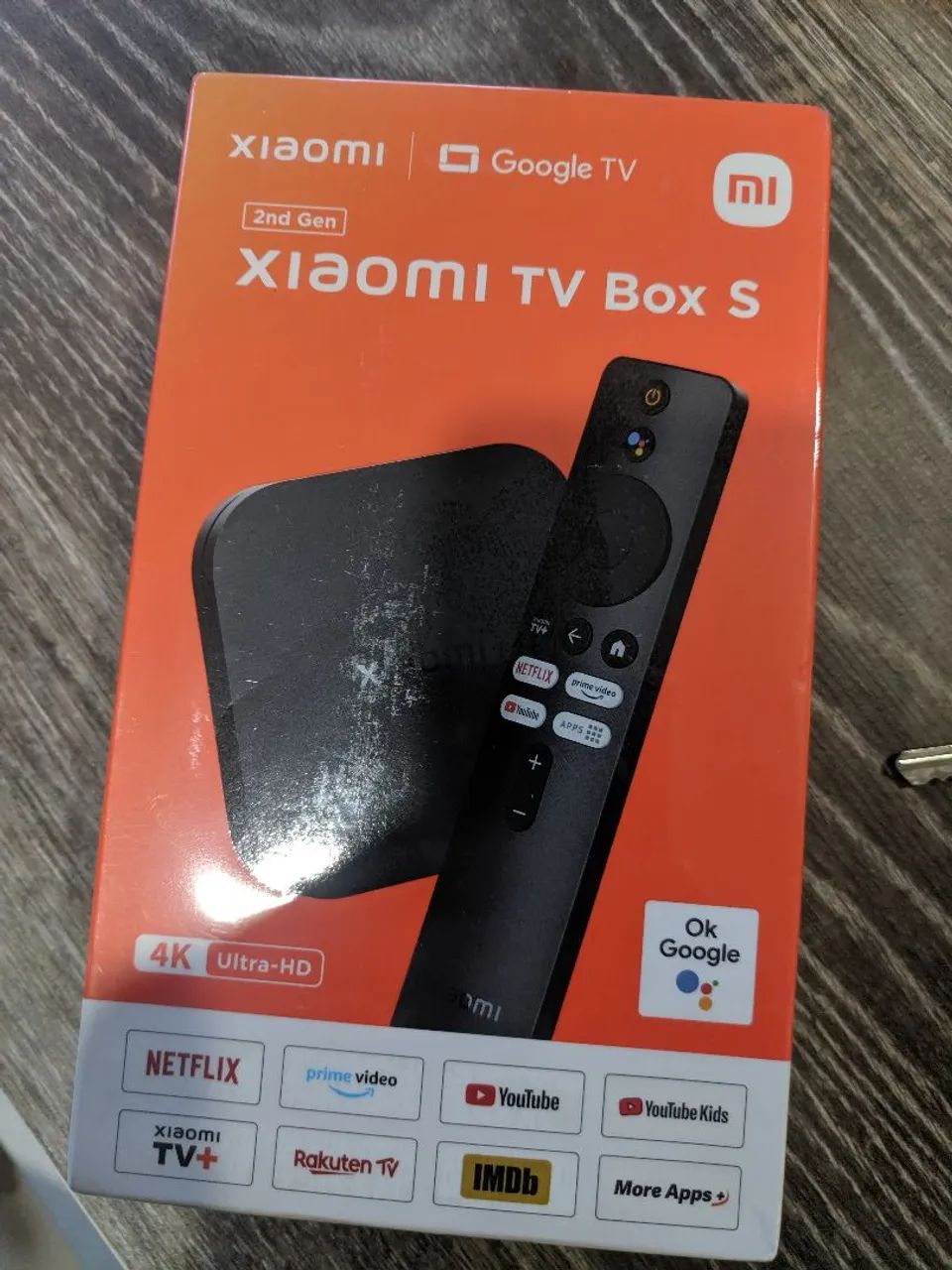 xiaomi mi TV Box S 2nd Gen 4k lacrado 