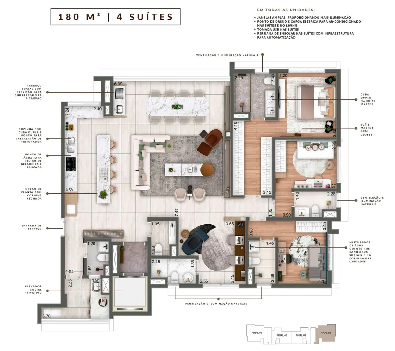 PLANTA 180m²