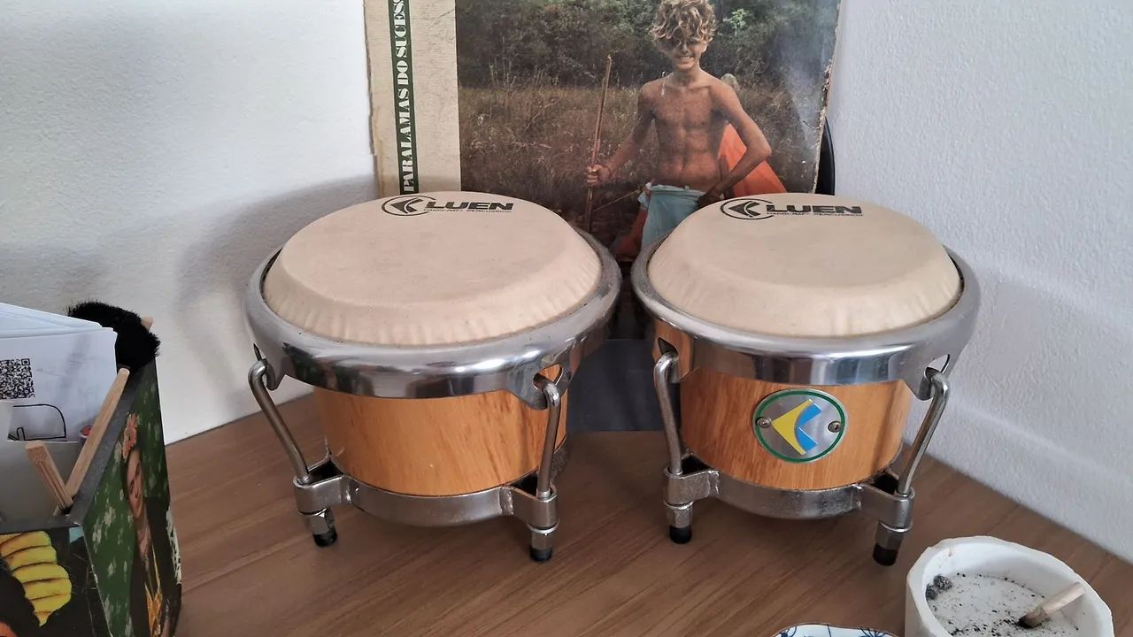 Instrumento de percussão Bongô - Foto 3