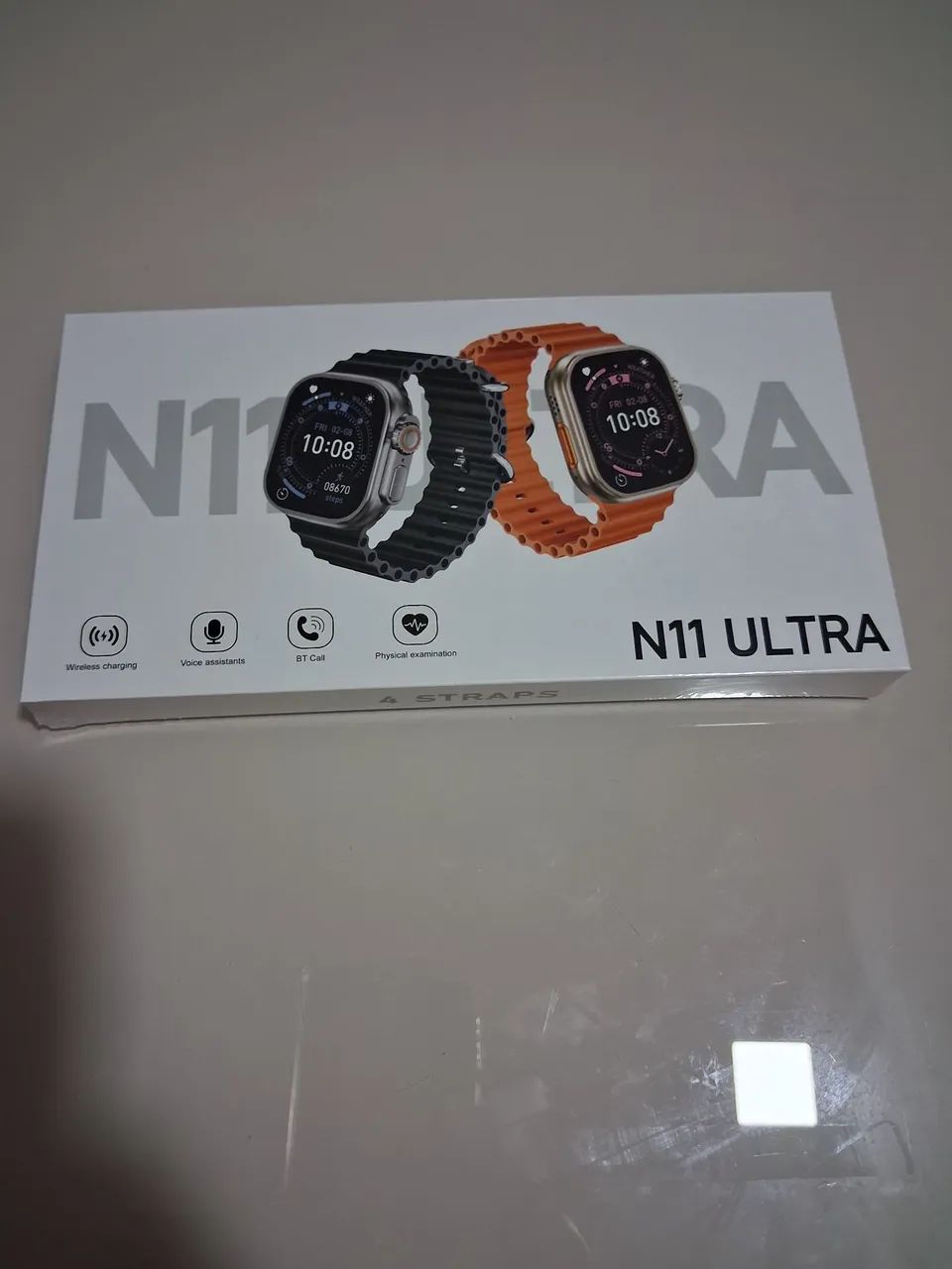 Smart Watch N11 com 4 pulseiras inclusas