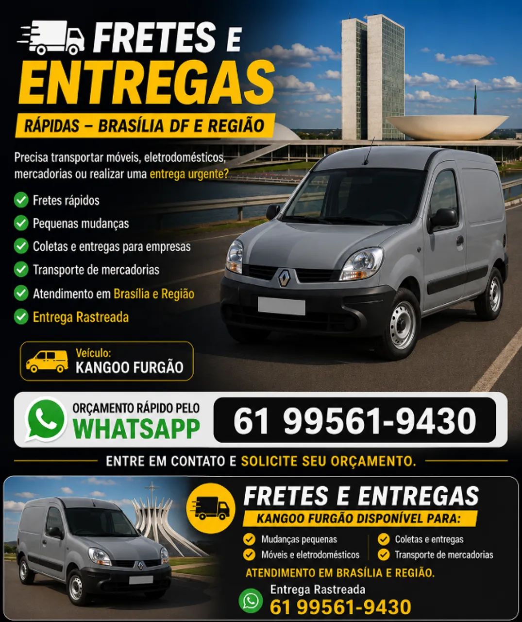 Frete Rápido em Brasília | Coleta e Entrega DF - Foto 2
