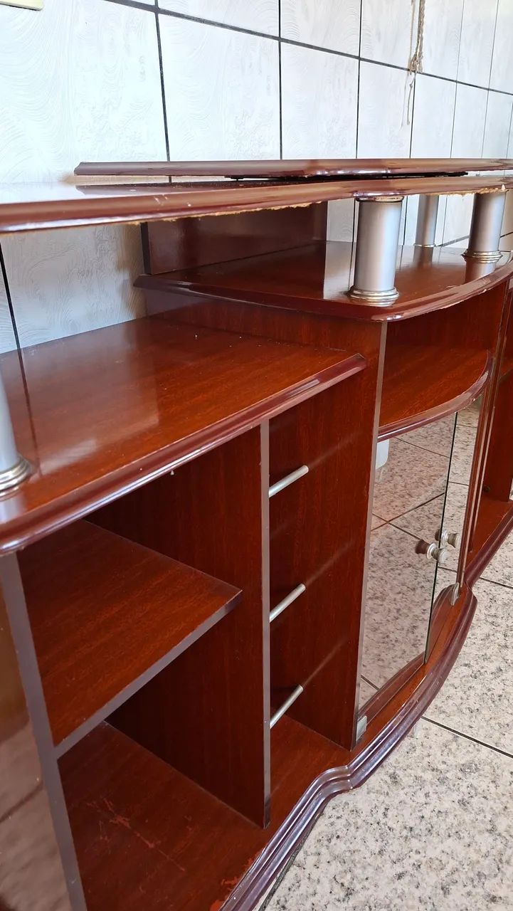 Rack médio com portas de vidro - Foto 3