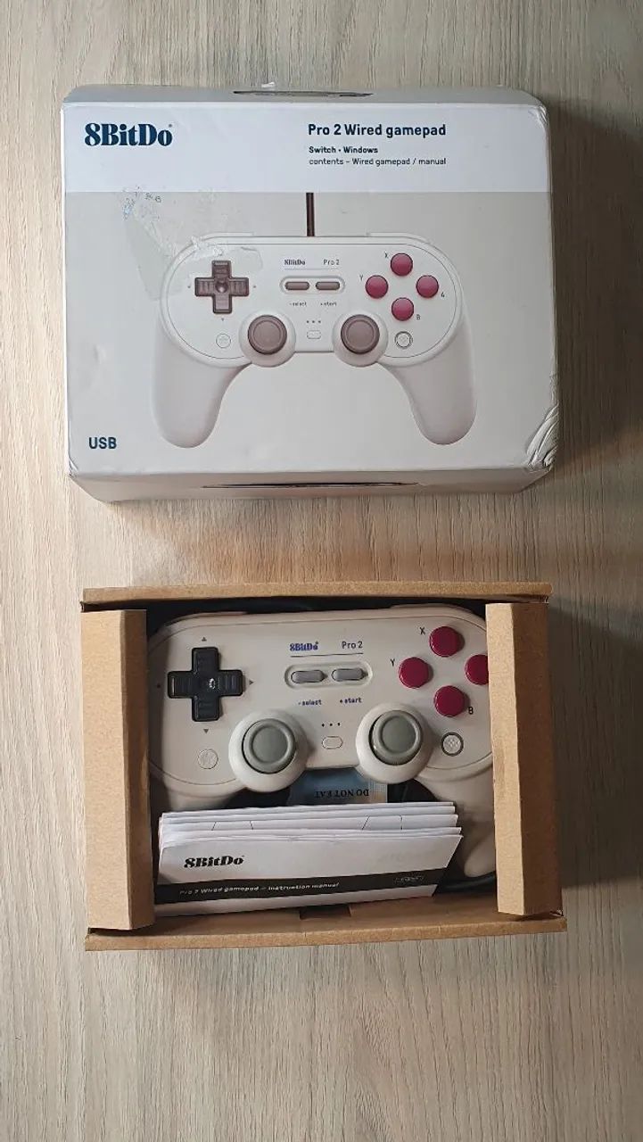 Controle 8bitduo com fio - Foto 2