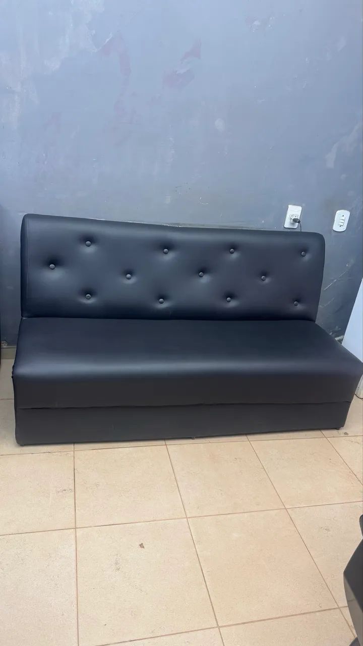 Sofá de couro 