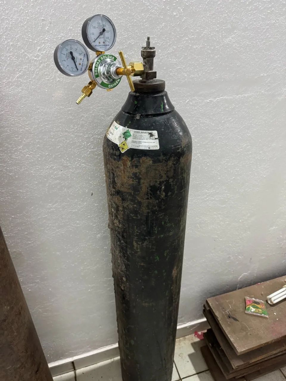 Garrafa para solda inox com monômetro  - Foto 4