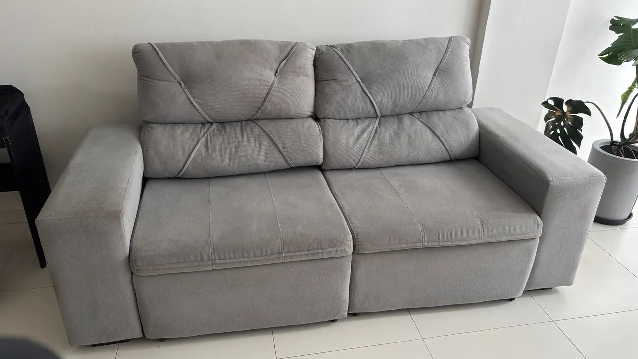 Sofá 2m Retrátil 