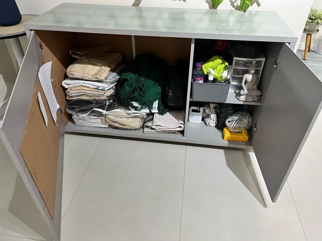 Cômoda cinza  - Foto 2