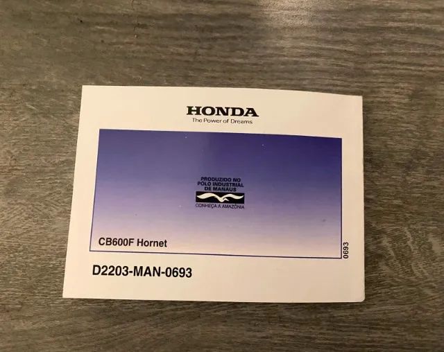 Manual do Proprietario CB 600F Hornet 2005 a 2007 - Foto 4